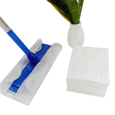 Household Cleaning Tools Disposable 100% polyester floor mop cloth floor dust cleaning